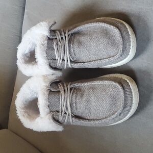 Hey Dude Britt in Nut, Men's size 8 and Women's size 10